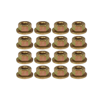 1973 Mustang 16pc Bumper Guard Pads Full Length Rear Mounting Hardware