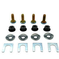 1973 Mustang 16pc Bumper Rear Mounting Hardware