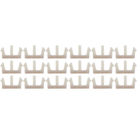 1973 Mustang 18pc Grill Moldings Mounting Hardware
