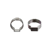 1967 Mustang Shelby 2pc Power Steering Cooler Hose Clamps Clamps