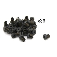 1964 1/2 - 1966 Mustang 36pc Fender Emblems Mustang Script & GT Mounting Hardware
