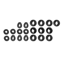 1966 Mustang 10pc Quarter Panel Ornaments Mounting Hardware