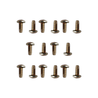 1967 - 1968 Mustang 16pc Air Extractor Baffles Plastic Mounting Hardware