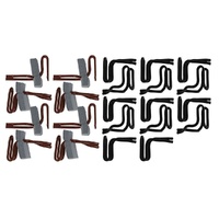 1965 - 1966 Mustang Deluxe (Pony) Front Seat Back Retaining Clip Set