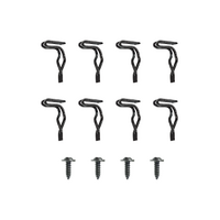 1971 - 1973 Mustang 12pc Seat Back Covers Mounting Hardware