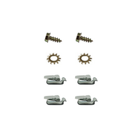 1967 - 1968 Mustang 8pc Wiring Courtesy Lamp At Quarter Wire Looms / Clips