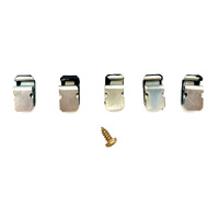 1967 - 1968 Mustang Coupe 6pc Dome Socket Lamp & Wiring Mounting Hardware