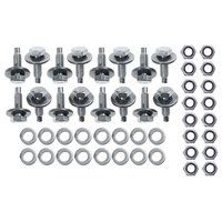 1964 - 1966 Mustang Front Shock Tower Brace Mounting Kit Stainless Steel