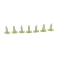 1967 - 1968 Mustang 7pc Hood To Cowl Seal Mounting Hardware