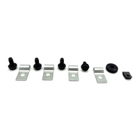 1967 Mustang V8 Fuel Lines Clips & Screws 2 piece Fuel Line