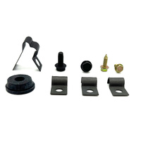 1971 - 1973 Mustang Fuel Lines Clips & Screws 6cyl