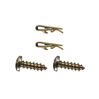 1967 - 1968 Mustang 4pc License Plate Lamp Hardware