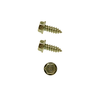 1969 - 1970 Mustang 2pc License Plate Lamp Hardware
