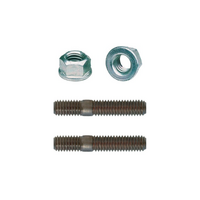 1966 -1973 Mustang 6cyl 4pc Exhaust Manifold Stud/Nut Kit