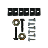 1966 Mustang 16pc Fog Lights to Grill Mounting Hardware