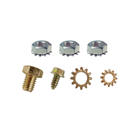 1966 Mustang 6cyl 6pc Battery Cable Mounting Hardware Kit