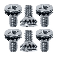 1964 - 1973 Ford Mustang Door Latch Screw Kit (Set of 6)