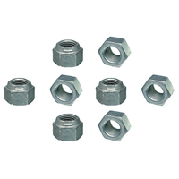 1965-1968 Mustang 8pc Axle Retaining Plates Nuts Set