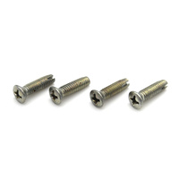 1971 - 1973 Mustang Seat Hinge Covers Mounting Hardware