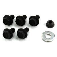 1965 - 1966 Mustang 289 7pc Power Steering Pump Hardware Set w/ AC