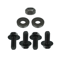 1969 - 1970 Mustang 390/428 7pc Air Conditioning Idler Pulleys Hardware
