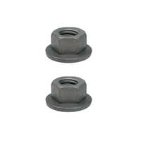 1967 - 1970 Mustang 2pc Battery Holdown Clamp Nuts Only Mounting Hardware