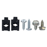 1964 1/2 - 1966 Mustang 6pc Console Z Bracket Front Mounting Hardware