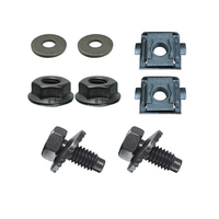 1964 1/2 - 1966 Mustang 8pc Convertible Pump & Brackets Mounting Hardware