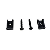 1969 - 1970 Mustang Instrument Panel To Dashboard Center Mounting Hardware