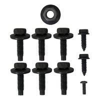 1969 Mustang 10pc Brake Support & Braces Hardware