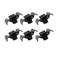 XR - XF Falcon Fuel & Brake Pipe Retainer Clip 6 Piece Set