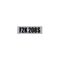 XW GT Rocker Cover End Decal 351 Windsor Manual Transmission - Cloth