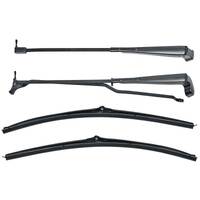 1970 - 1981 Camaro Firebird Windshield Wiper Arm & Blade Set 18" Recessed Style Black