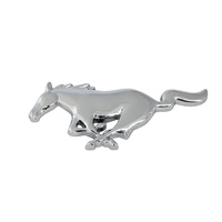Universal Mustang Running Horse Chrome Emblem (Flat)