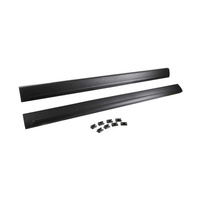 1994-04 Mustang Door Sill Plates - Black