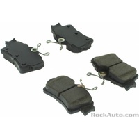 1994 - 2004 Mustang Semi - Metallic Rear Disc Brake Pads 3.8 4.6 5.0 GT Cobra - with Hardware