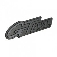 1996-98 Mustang GT Emblem - Gloss Black