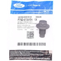 BA BF Falcon Sump Oil Dran Plug & Seal 5.4 V8 inc XR8 Boss & FPV - Genuine Ford