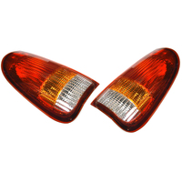 1997 - 2003 F150 Styleside (1997 - 2007 F250/F350) Taillights with Amber Turn - Pair