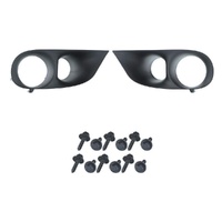 1999 - 2002 Mustang Cobra Front Bumper Fog Light Bezels - Lower inc Tickford Models