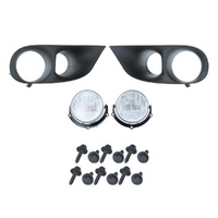 1999 - 2002 Mustang Cobra Front Bumper Fog Light Kit - Lower inc Tickford Models