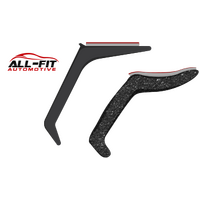 All-Fit Universal Lip Kit 3.5" Fat Lip Black 2.7m