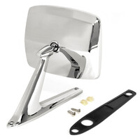 1966-79 F-Truck/1968-79 Bronco Outside Mirror - Chrome, Passenger Side With Convex Glass