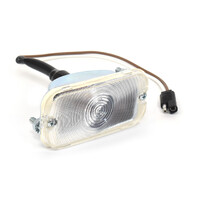 1966-68 Ford Bronco Turn Signal Parking Light Assembly (Left or Right) Clear Lens