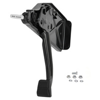 1966-77 Bronco Parking Brake Foot Pedal Assembly w/ Chrome Handle