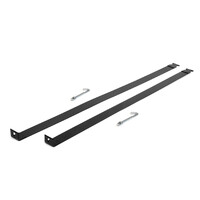 1966-1977 Ford Bronco Fuel Tank Straps w/ Bolts Pair For 11 Gallon Front Auxillary Tank