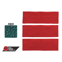 1966 - 1968 Mustang Fastback Fold-Down Seat Carpet - Aqua