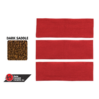 1966 - 1968 Mustang Fastback Fold-Down Seat Carpet - Dark Saddle