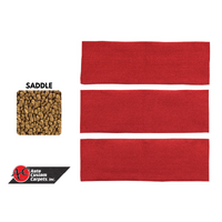 1966 - 1968 Mustang Fastback Fold-Down Seat Carpet - Saddle