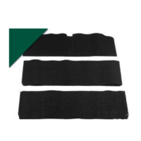 1969 - 1970 Mustang Fold-Down Seat Carpet (100% nylon) Dark Green